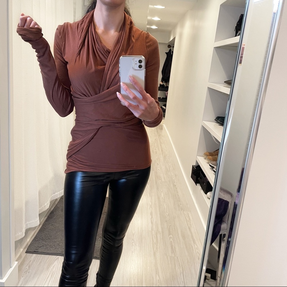 Rick Owens Lilies Cross Front Top